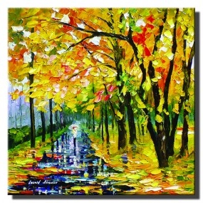Tranh in Canvas sơn dầu